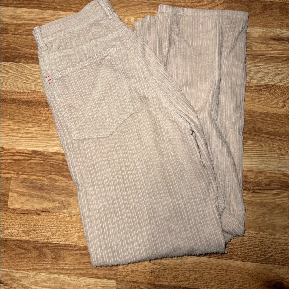 Striped Cream Pants